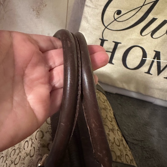 Celine Macadam canvas Boston bag. EUC medium - Picture 5 of 6